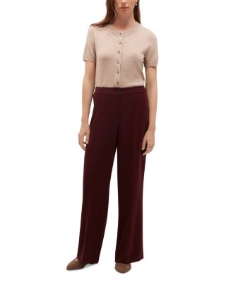 Hadley Mid Rise Wide Leg Trousers