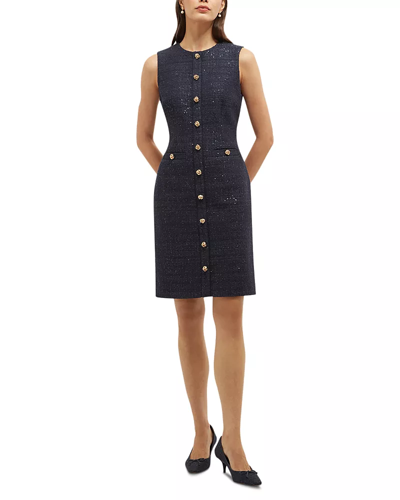 Hobbs London Bria Tweed Dress