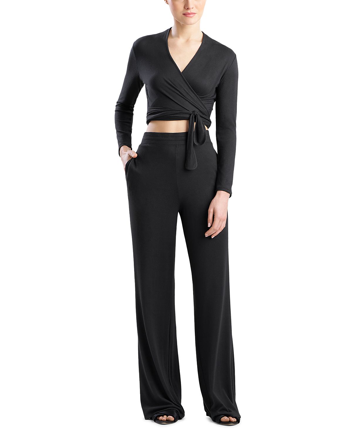 Natori Bliss Essentials Ballet Wrap Top