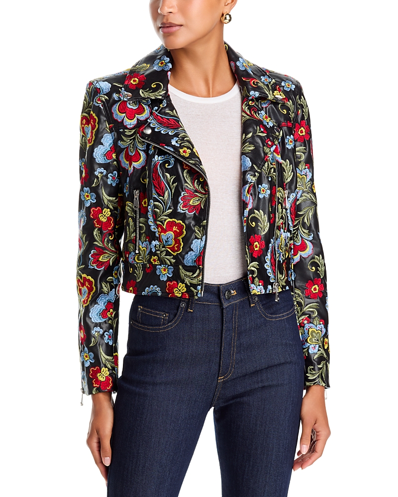 Cinq a Sept Genevive Floral Embroidered Jacket
