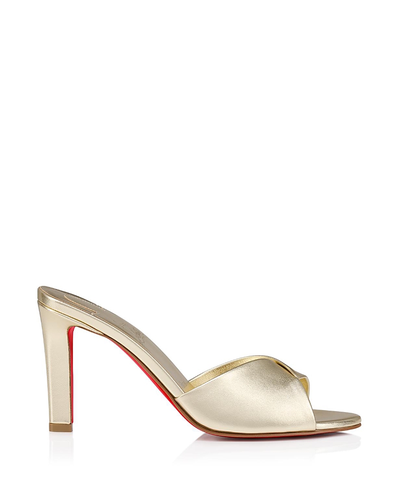 Christian Louboutin Women's Fanny Slide Mule 85 mm Sandals