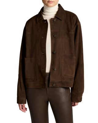 Suede Trucker Jacket