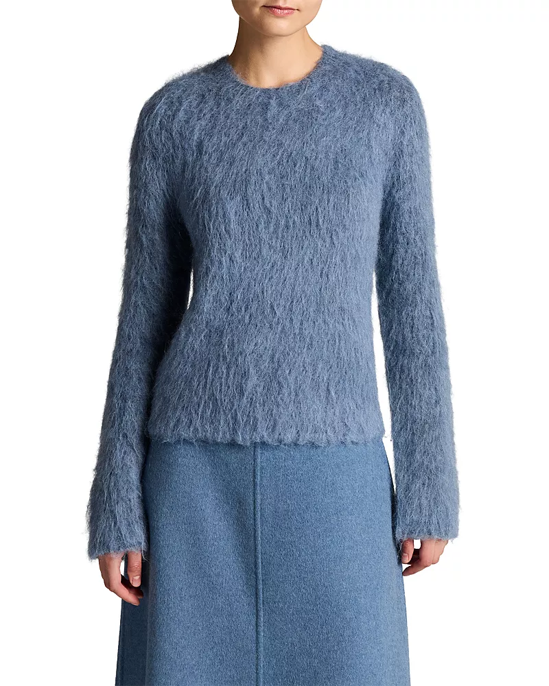 Vince Brushed Crewneck Sweater