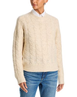 Nola Cable Knit Crewneck Sweater - Exclusive