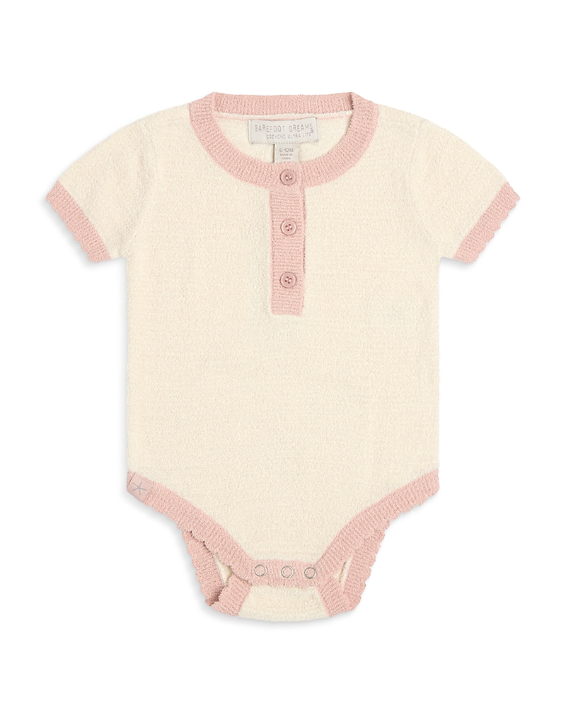 Barefoot Dreams Girls' Scalloped Bodysuit - Baby