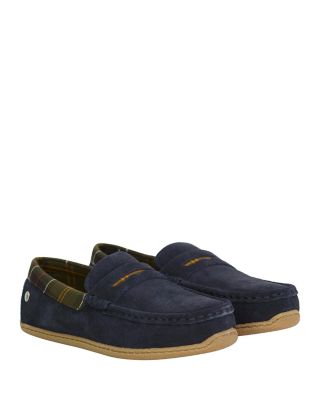 Men's Albert Suede Moc Toe Slippers