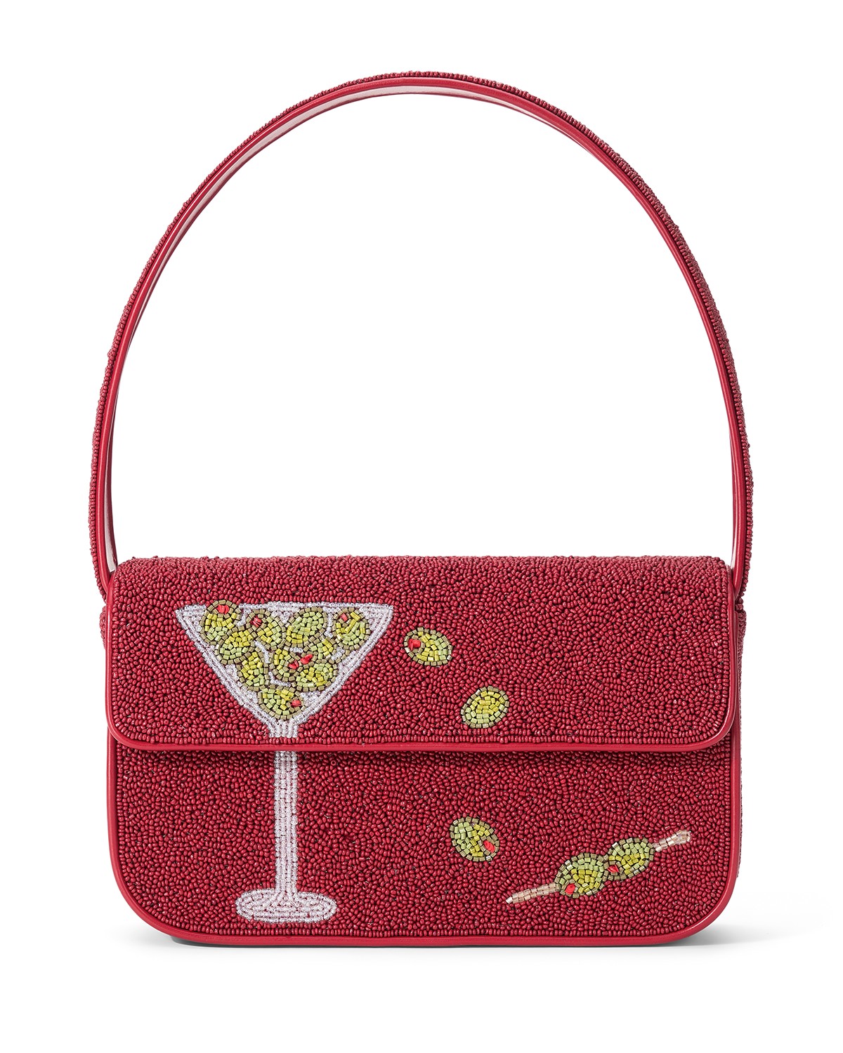 Tommy Beaded Top Handle Bag