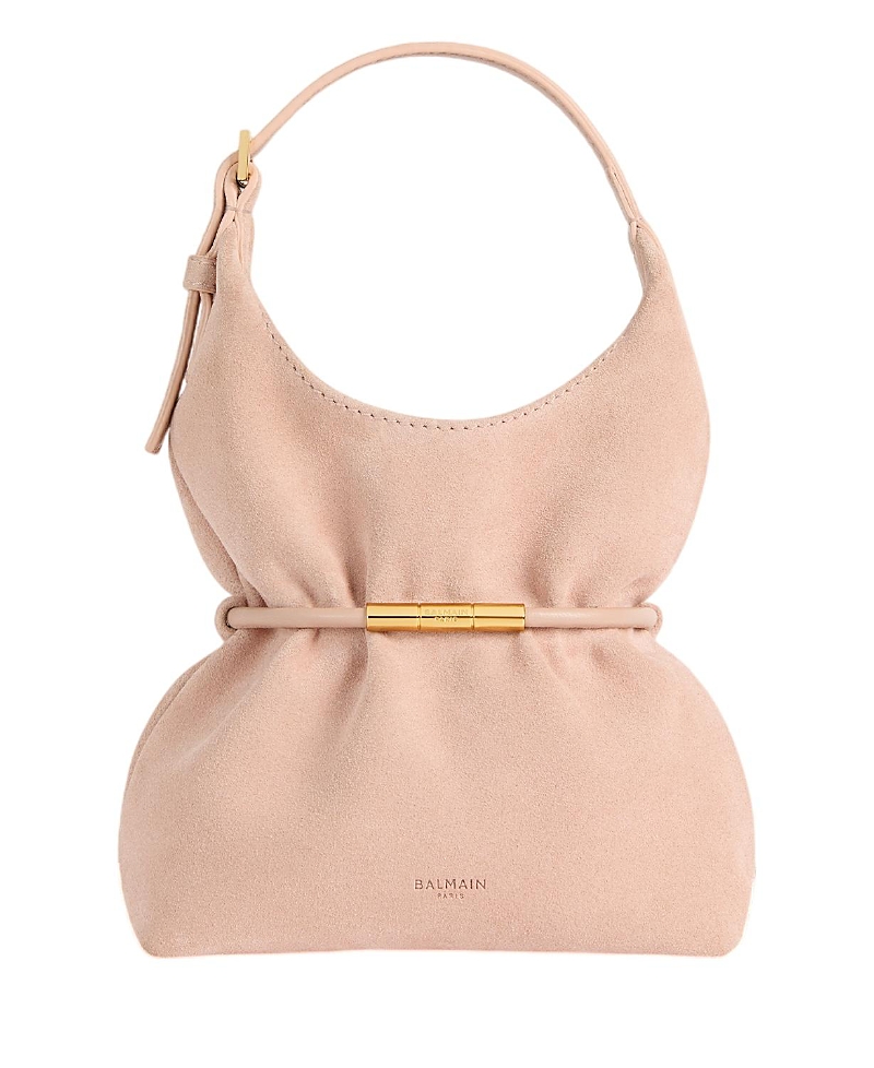 Balmain Sphynx Mini Bag in Suede