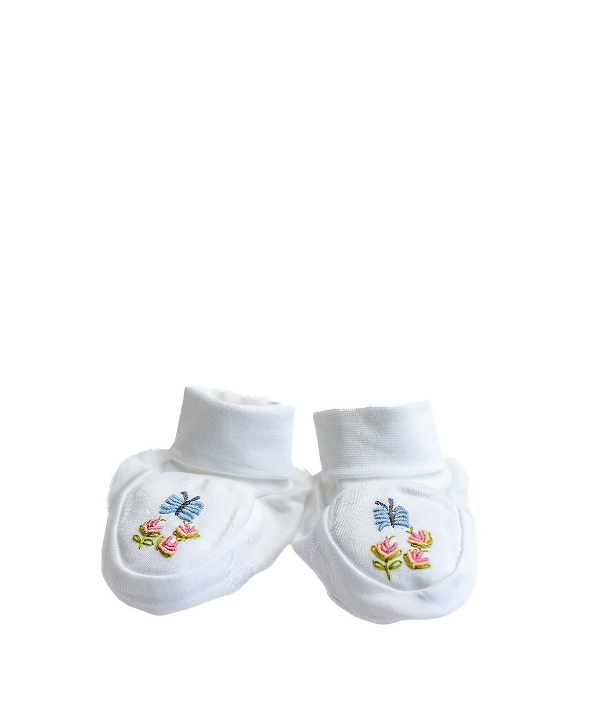 Jacaranda Living Girls' Embroidered Booties - Baby