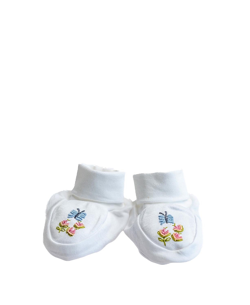 Jacaranda Living Girls' Embroidered Booties - Baby