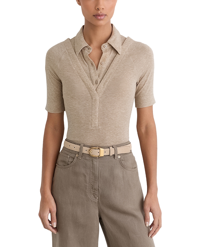 Reiss Shona Layered Look Top