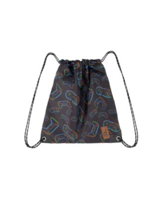  Boys' Controller Lightweight Durable Drawstring Bag - Little Kid, Big Kid