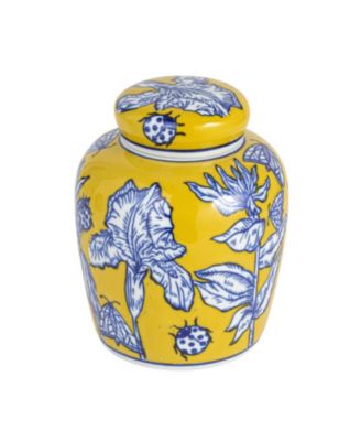  Decorative Small Ceramic Ginger Jar with Lid