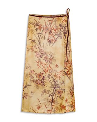 Le Bambou Secret Satin Sarong Skirt - thumbnail 5