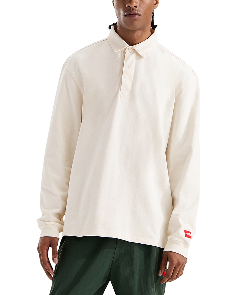 The North Face Oversized Fit Tnf Red Box Rugby Shirt