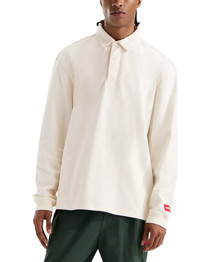 The North Face Oversized Fit Tnf Red Box Rugby Shirt