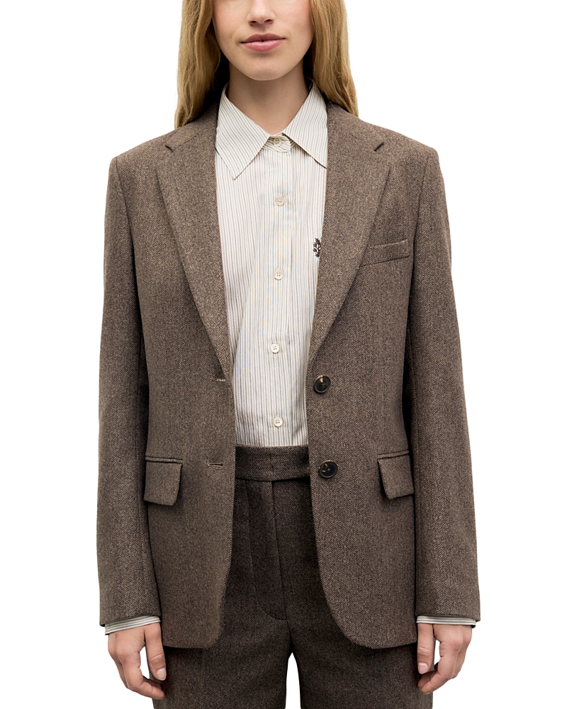 Gerard Darel Jov Two Button Notch Collar Jacket