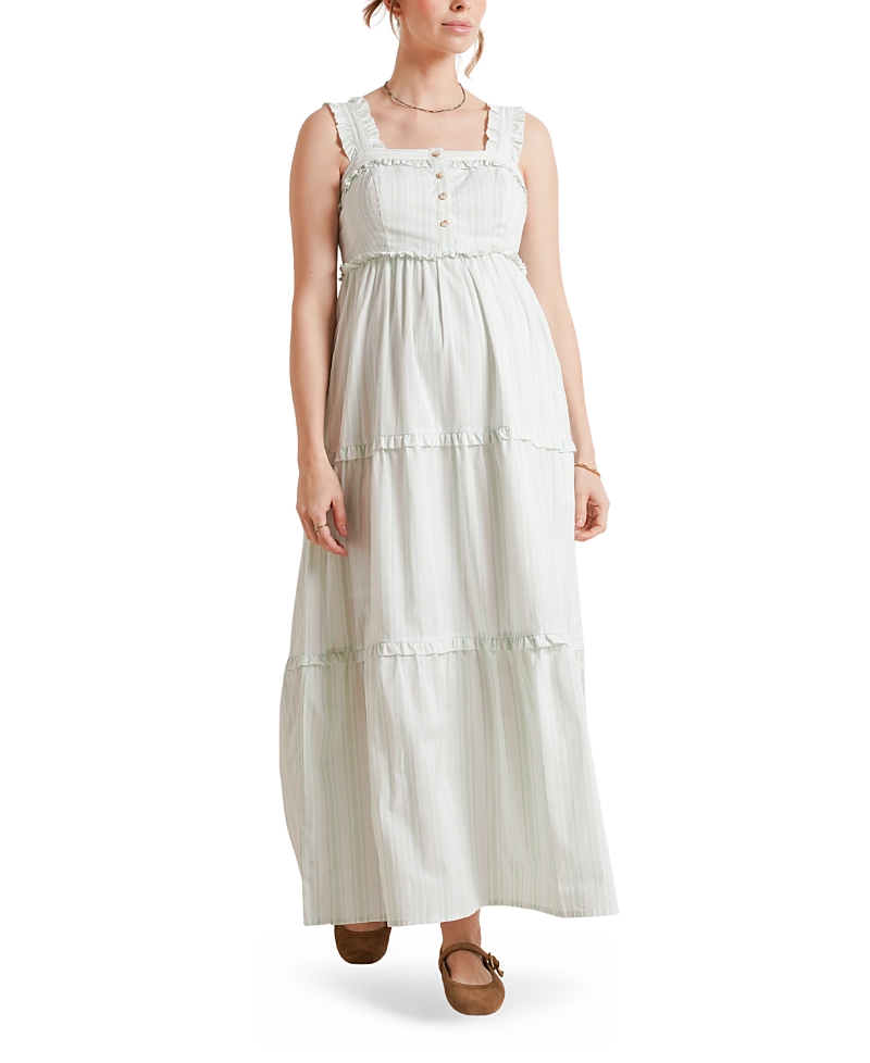 Nom Maternity Emma Nursing Maxi Dress