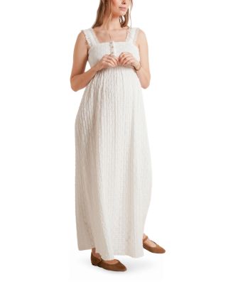Nom Maternity Emma Nursing Maxi Dress