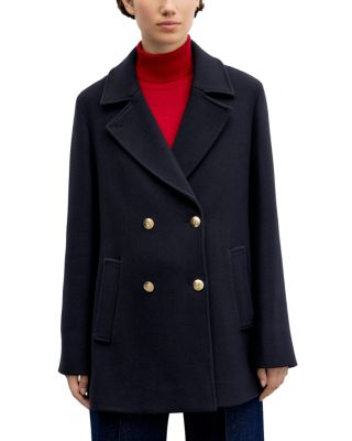 Alis Double Breasted Peacoat