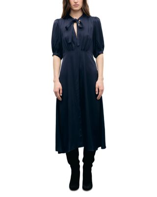 Chani Puffed Sleeve Midi Dress