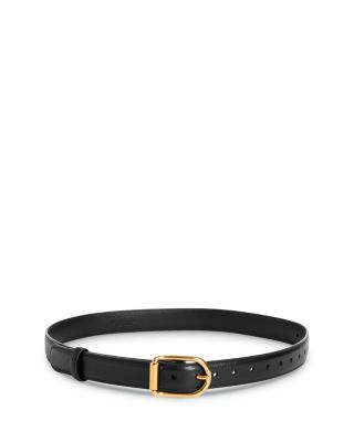 Women's Classic Buckle Leather Belt