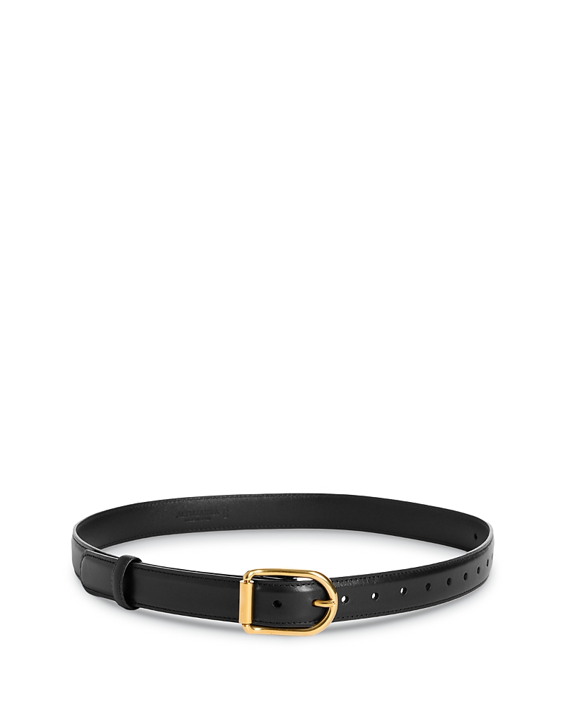Altuzarra Women's Classic Buckle Leather Belt