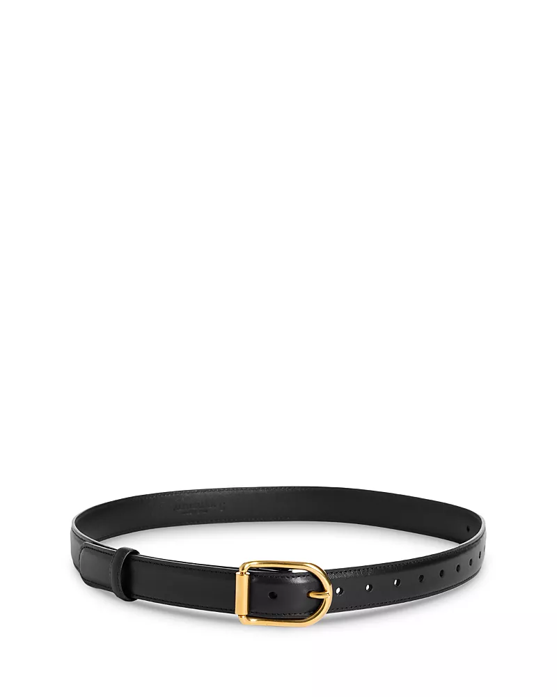 Altuzarra Women's Classic Buckle Leather Belt