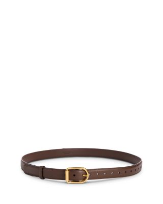 Altuzarra Women's Classic Buckle Leather Belt