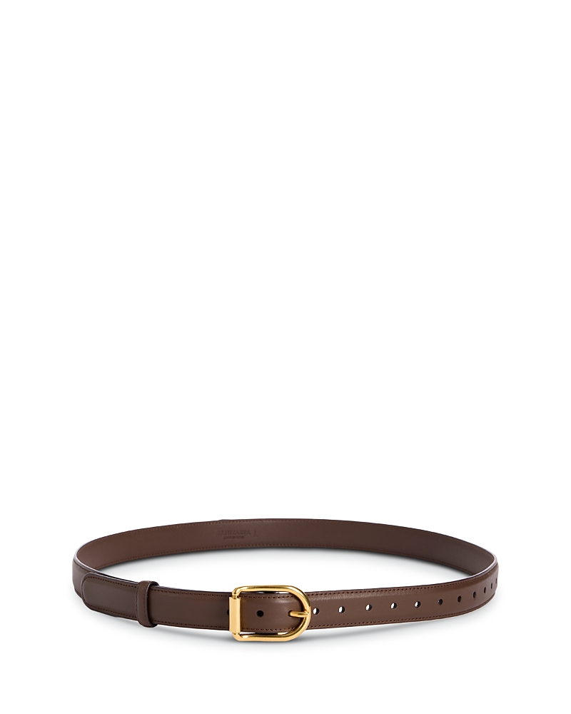 Altuzarra Women's Classic Buckle Leather Belt
