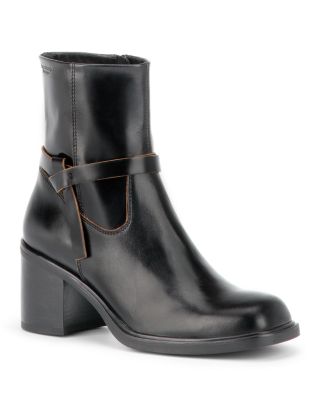 Women's Meryl Leather Harness Ankle Boots