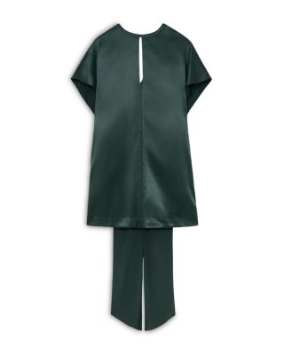 Alice Satin Cape Mini Dress - thumbnail 7