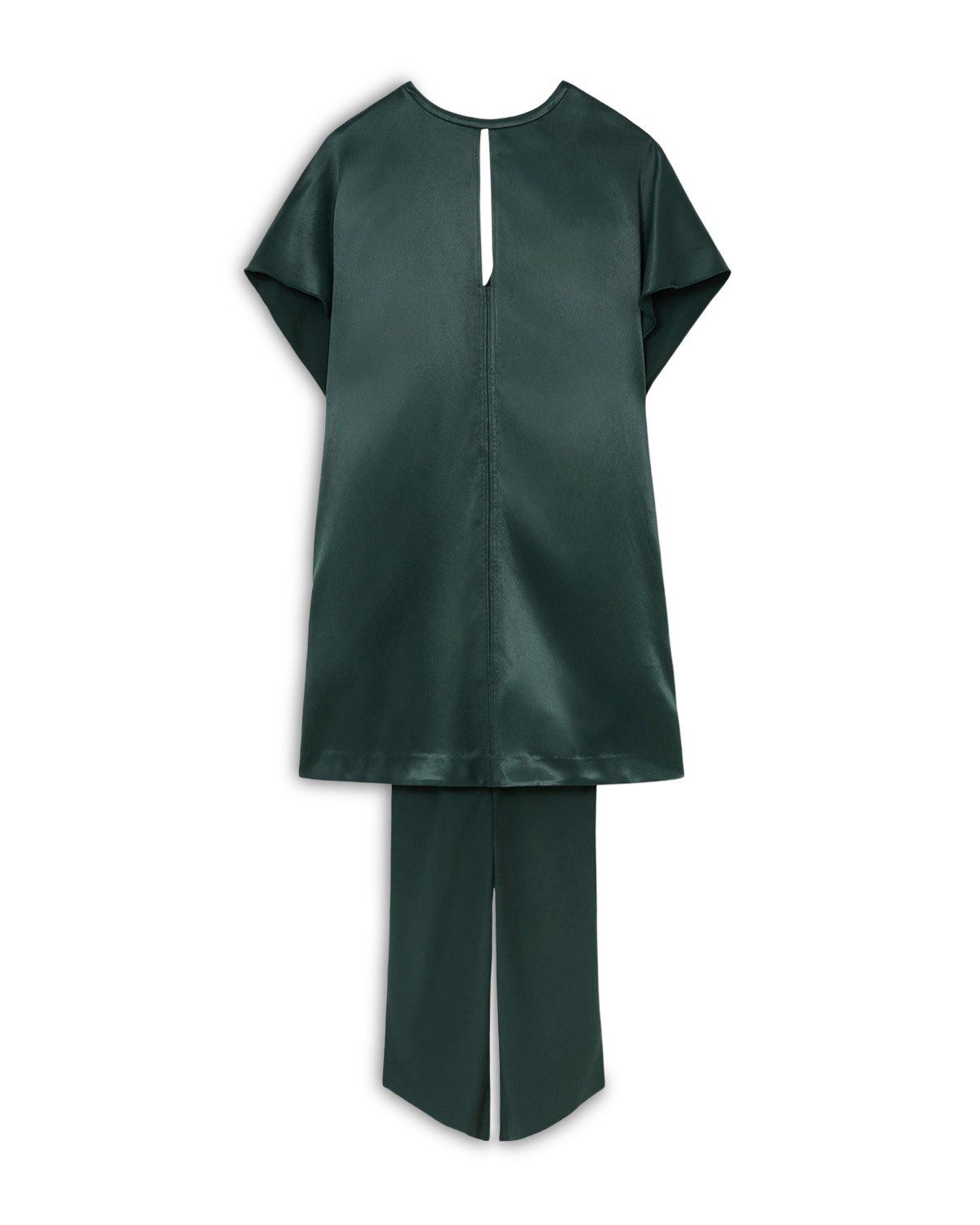 Alice Satin Cape Mini Dress