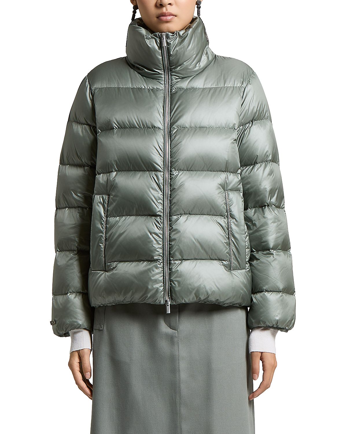 Peserico Ultra Light Nylon Down Jacket