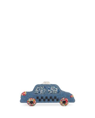 Made with Liberty Fabric Mini NYC Taxi Cab Pouch