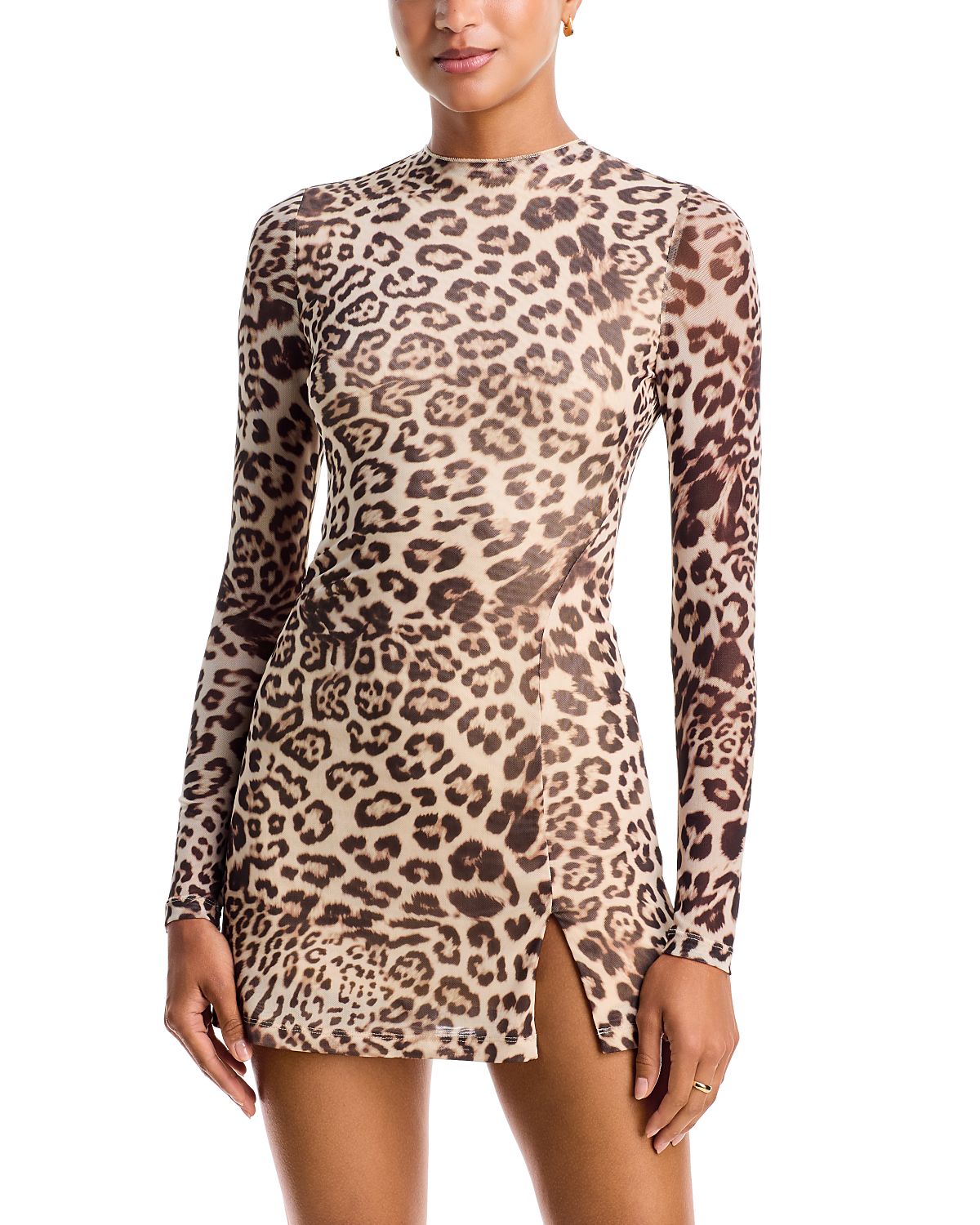 Bardot Andrie Long Sleeve Mini Dress