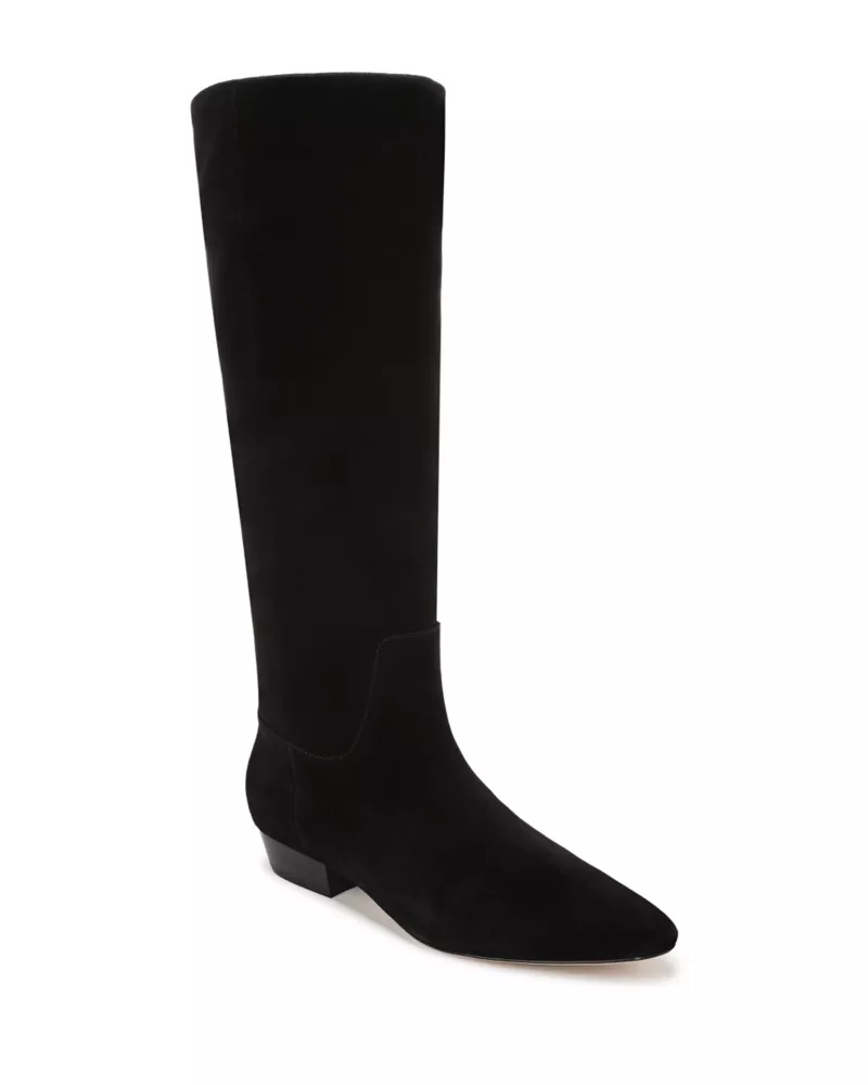 Margaretii Leather Knee High Boots