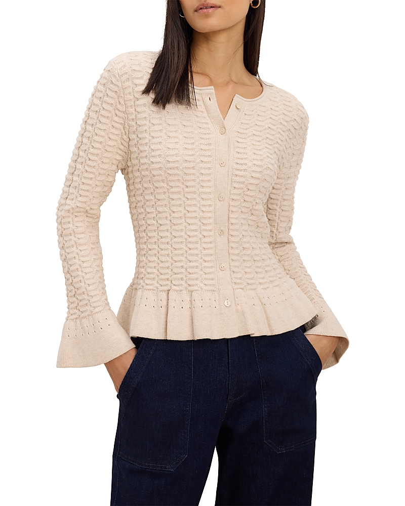 Nic+Zoe Frill Textured Cardigan