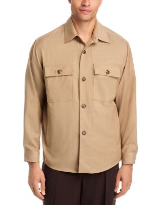 Carper Wool Button Overshirt 