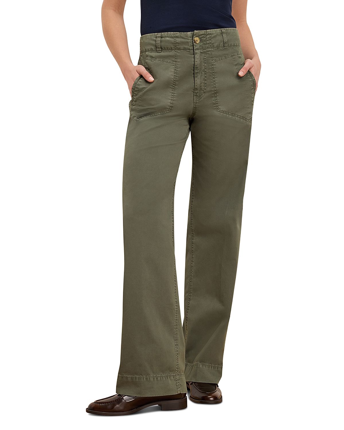 Nic+Zoe Highland Cotton Stretch Utility Pants