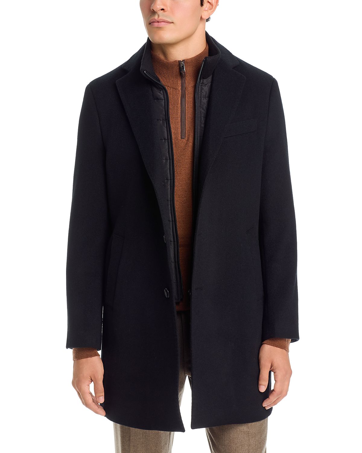 Cardinal Of Canada Leclaire Wool Blend Top Coat