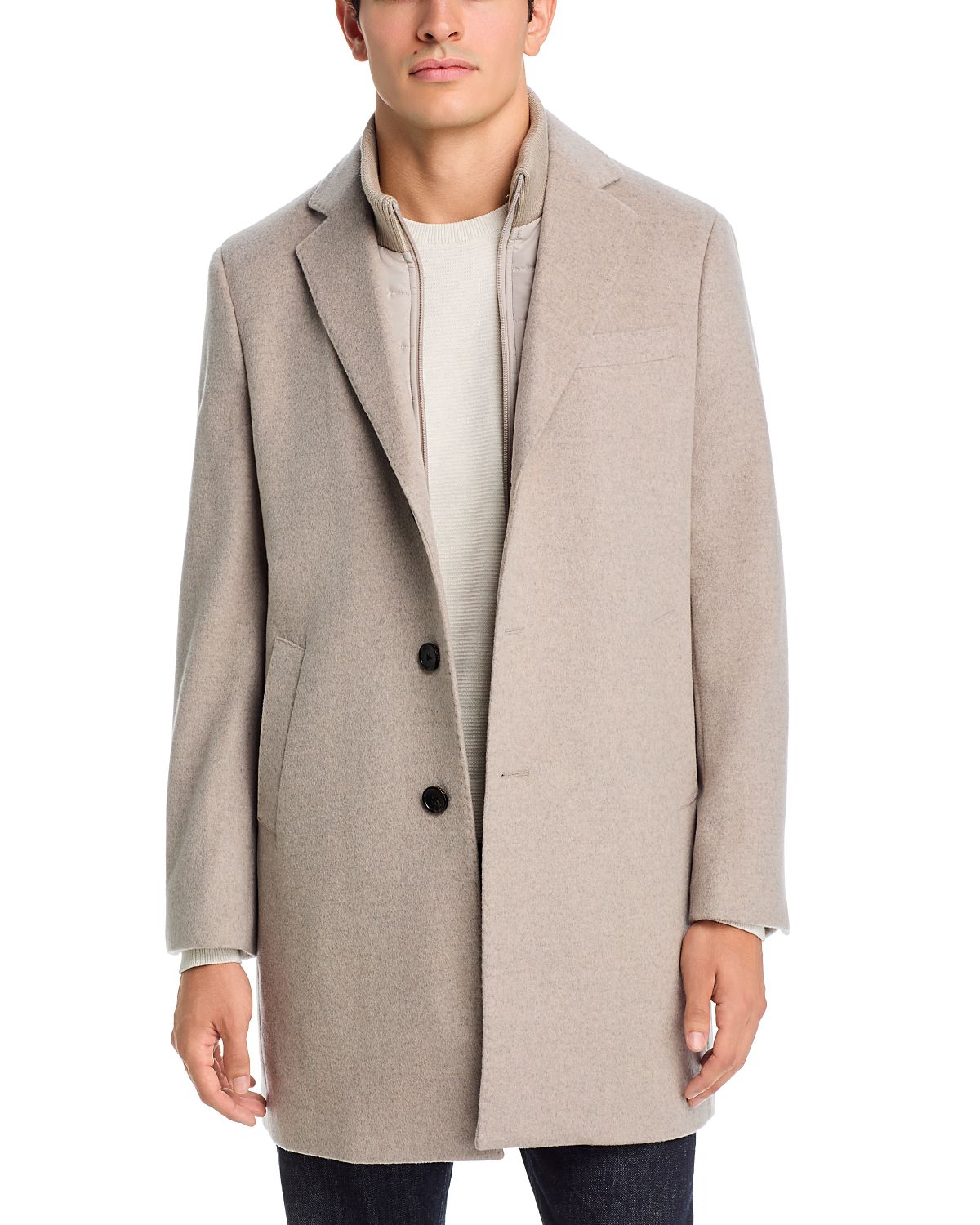 Cardinal Of Canada Leclaire Wool Blend Top Coat