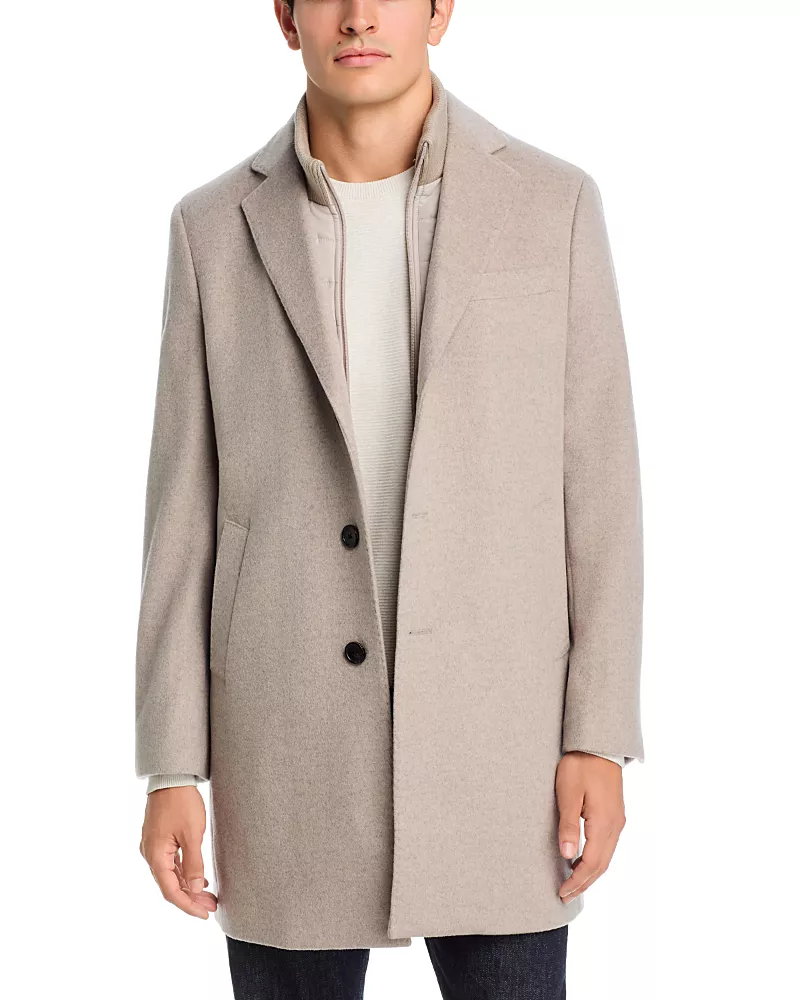 Cardinal Of Canada Leclaire Wool Blend Top Coat