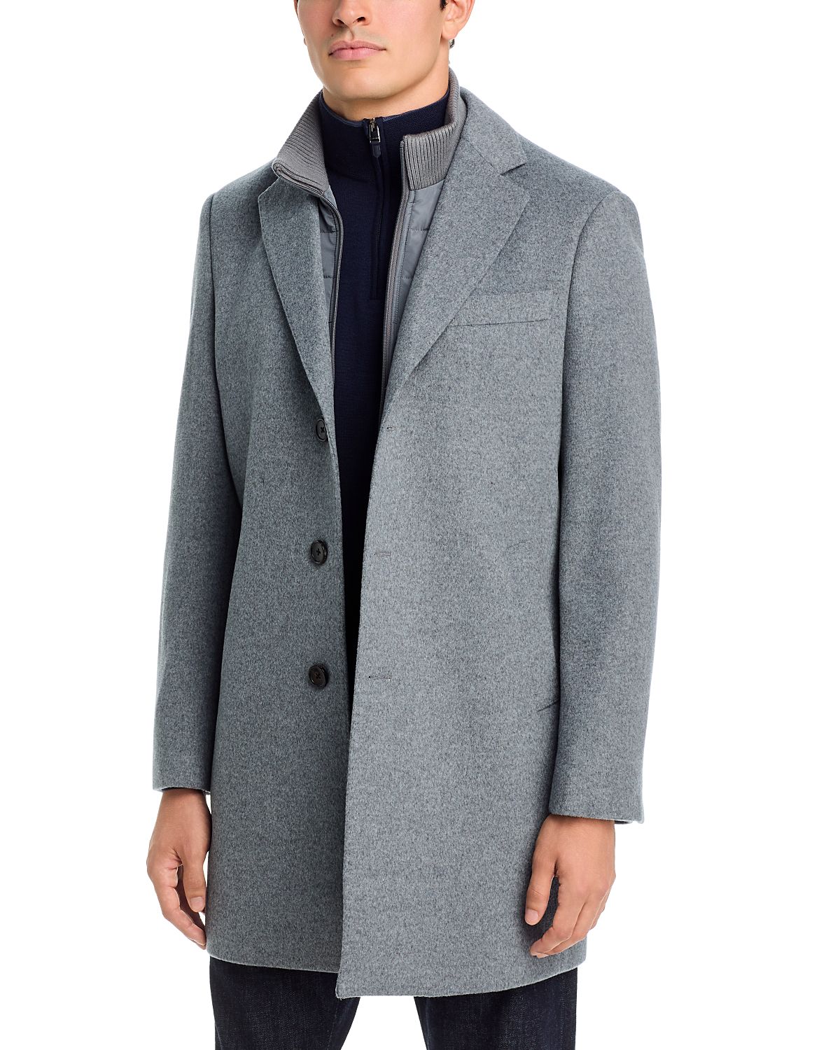 Cardinal Of Canada Leclaire Wool Blend Top Coat