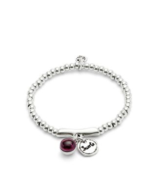  Bracelet with Purple Murano Glass