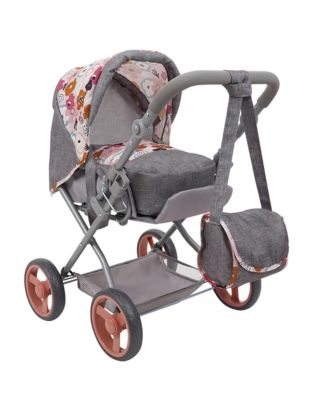  Melange Flora Kelly Deluxe Doll Pram, Ages 3+