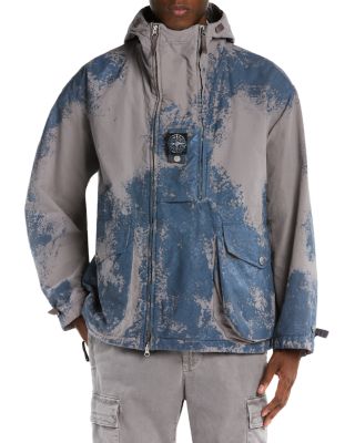 Light Hooded Zipper Jacket
