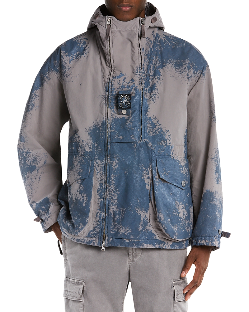 Stone Island Light Hooded Zipper Jacket