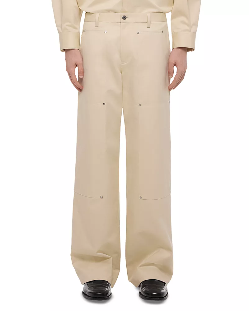 Helmut Lang Straight Fit Carpenter Chino Pants