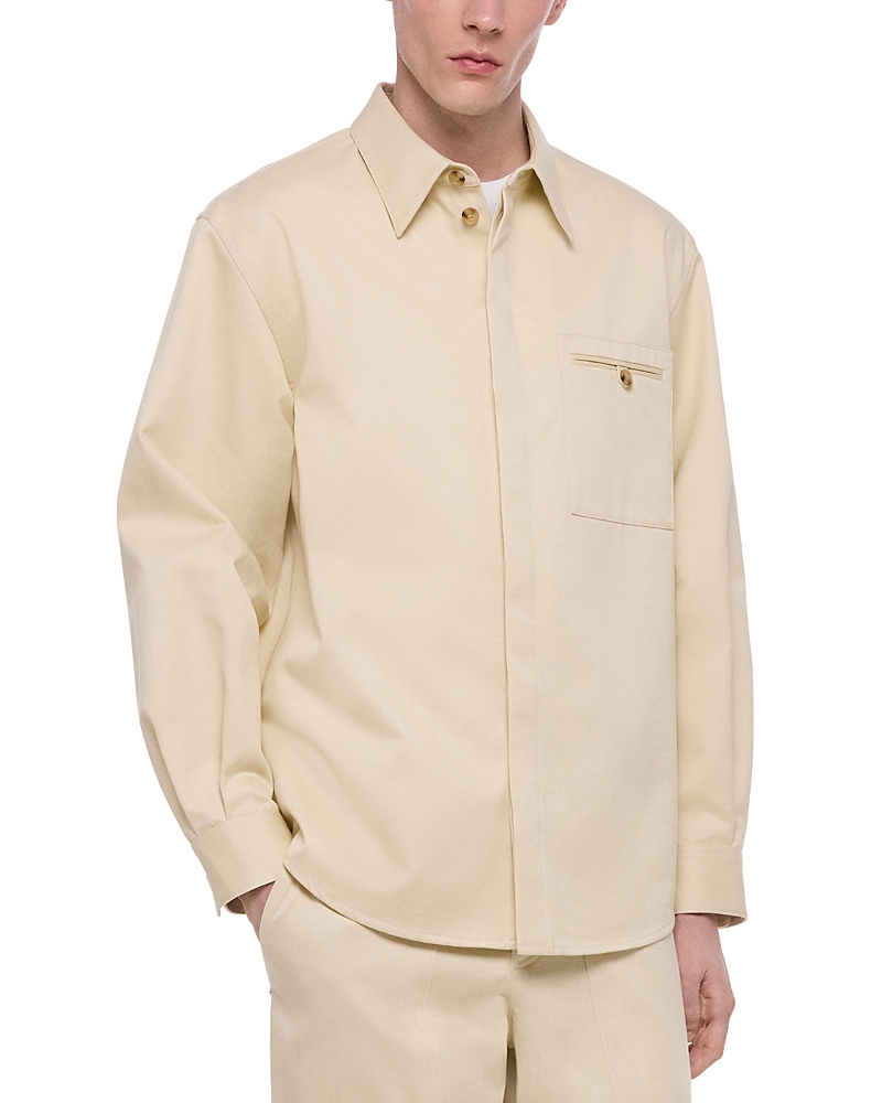 Helmut Lang Chino Twill Pocket Overshirt